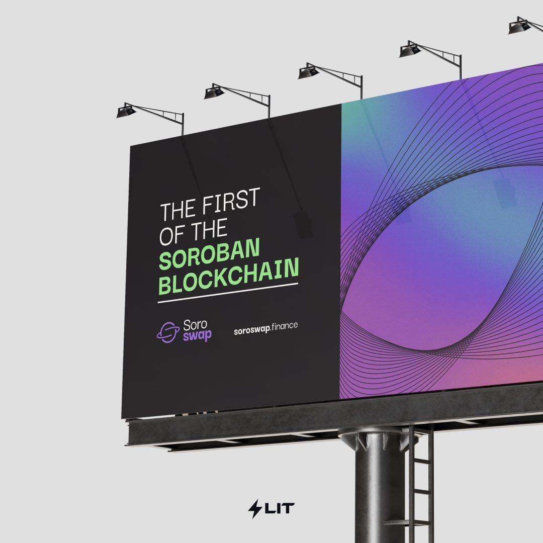 LitCollective_'s tweet photo. The Soroswap protocol is the gateway to open-source liquidity and token trading on Soroban, crafted by the brilliant minds at @PaltaLabs.
We invite you to build the future with @soroswap! 💻💫
#Soroswap #CryptoRevolution #Branding #BlockchainGeeks https://t.co/S6Gr5RtDp9