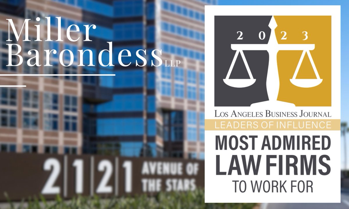 Miller Barondess, LLP tweet media