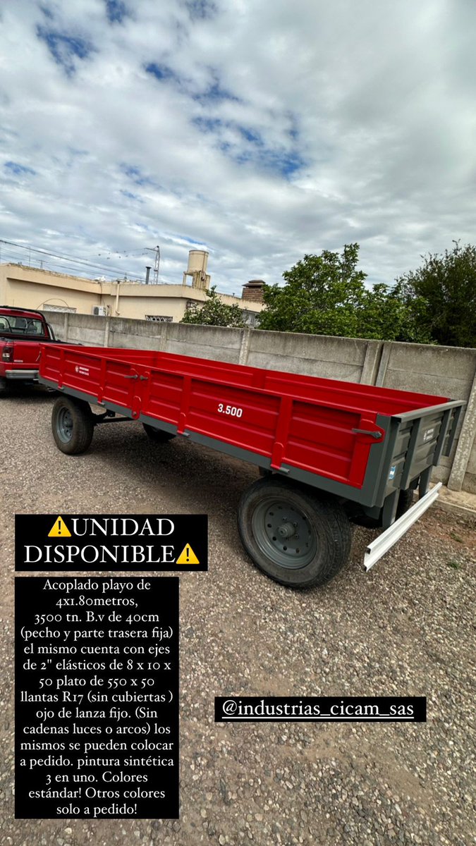 Si a alguien le interesa, mi sobrino los fabrica. Les agradezco RT.