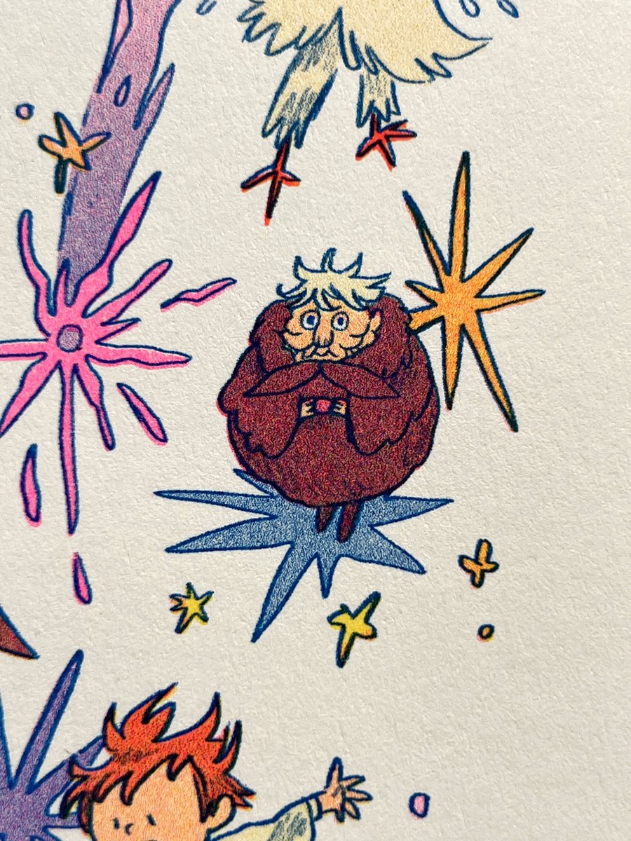 New Howl's Moving Castle print is finished! Riso printed by layering three colors- yellow, fluorescent pink and blue. Available in my shop now and originally for August's Patreon (Patrons who paid on Aug 1)!
natalieandrewson.com