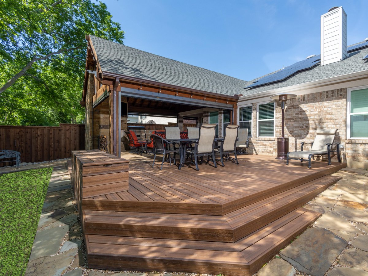 TexasBestFence's tweet image. Tired of yearly deck maintenance? Explore the advantages of composite decking, including its resistance to fading, staining, and warping. Say goodbye to sanding and sealing! 

Learn more: zurl.co/XJ9y 

#TexasBestFence #CompositeDecking #DeckingSolutions #OutdoorLiving