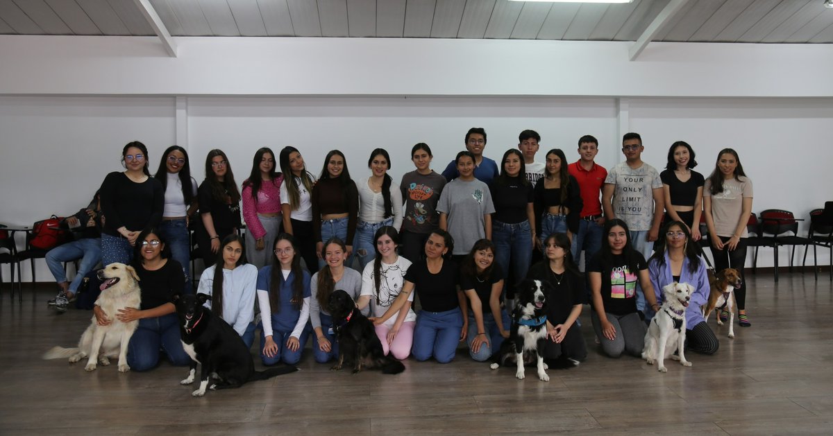 UniCorpas's tweet image. Hoy realizamos Yoga con estos perritos hermosos de terapia que hacen parte de @cruzrojabogota. Gracias por brindarle a los estudiantes de la Corpas esta experiencia de sensibilización, relajación y aprendizaje.
#UniCorpas #Yoga #Yogaconperros #Cruzroja #Perros #Caninos