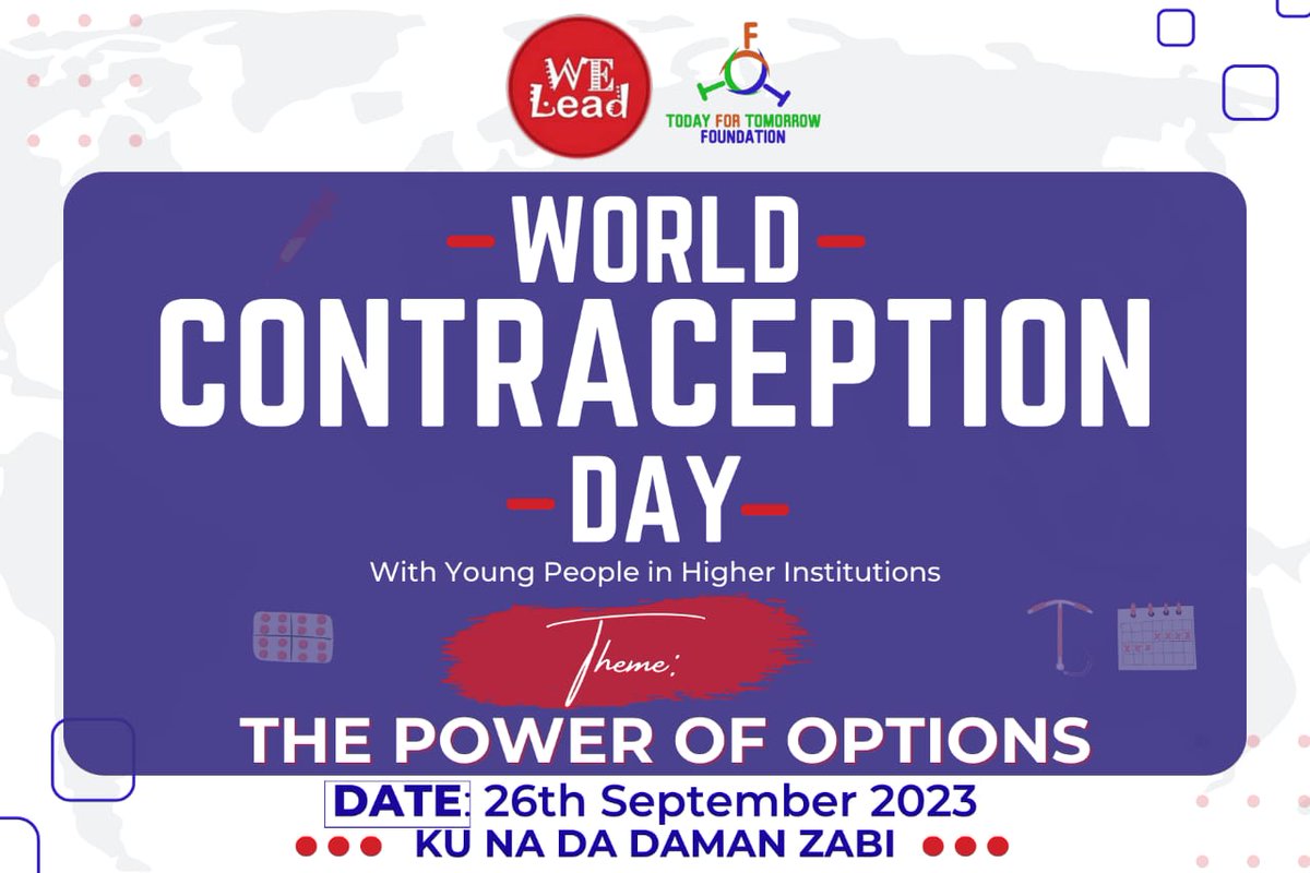 DogoCaleb1's tweet photo. Reliable methods of contraception can offer not only bodily autonomy but also the chance to shape one's own future.  With knowledge about contraception and the freedom to choose, young people can make choices for themselves.
@LadyGrasha @UNFPANigeria @UnfpaYPPNigeria https://t.co/KvYZuqVCfm