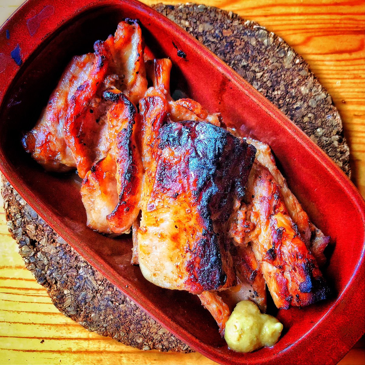 kikutaroid's tweet photo. 焼魚 かじき漬け焼
#まかじき #あら #barredmarlin #bonypartsof #raw
#焼肉塩だれ #saltbaseyakinikusauce
#deeppickling
・
#蒸し焼き後オーブン焼
#steaminafryingpanandgrillintheoven
#cookingoilfree
・
#和芥子ペースト #japaneseyellowmustardpaste
#お弁当 #bento https://t.co/TwWnifZmvz