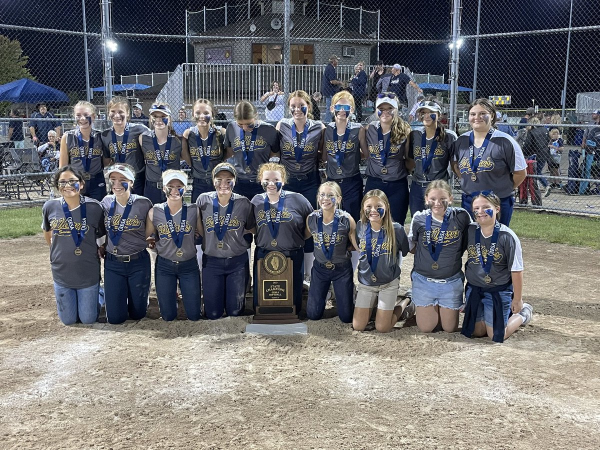 IESA_IL's tweet photo. Congratulations to Pontiac St. Mary’s.. 2023 IESA Class 1A Softball State Champions! 🥎🏆 https://t.co/emtQ3efA6L