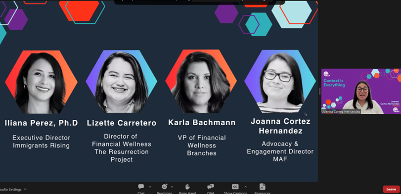 BranchesFL's tweet image. Once again thank you @MAFpajarito for supporting Branches and having our amazing VP of Financial Wellness, Karla Bachmann be part of today&apos;s panel! All of the speakers did an amazing job! #nonprofit #branchesfl