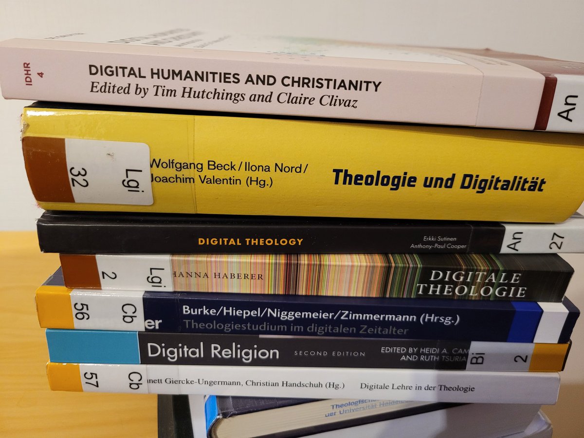 Die nächsten 2 Tage heißt es in meinem Kalender "Doing #DigitalTheology" - freue mich auf spannende Diskussionen auf dem weiten Feld der digitalen Theologie im virtuellen Raum des Instituts der ev. Theologie der <a href="/UniCologne/">Universität zu Köln</a>  mit @ReligionFESTHD1, @JKurlberg, <a href="/Tentaceology/">Knut Wormstädt</a> u.a.