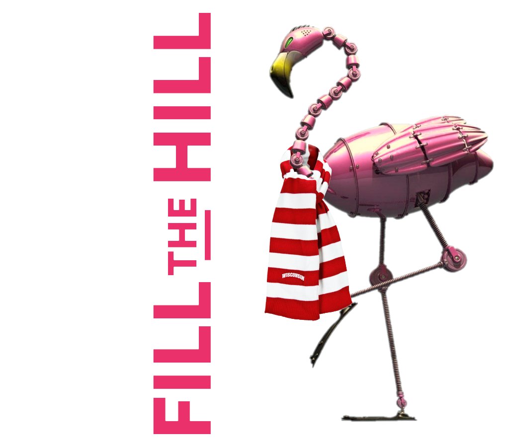 The flamingos return next week! With Fill the Hill fast approaching, we wanted to highlight how giving back benefits students in every CDIS department. 

Read➡️ cdis.wisc.edu/how-fill-the-h… #UWflamingos #UW175 #FilltheHill