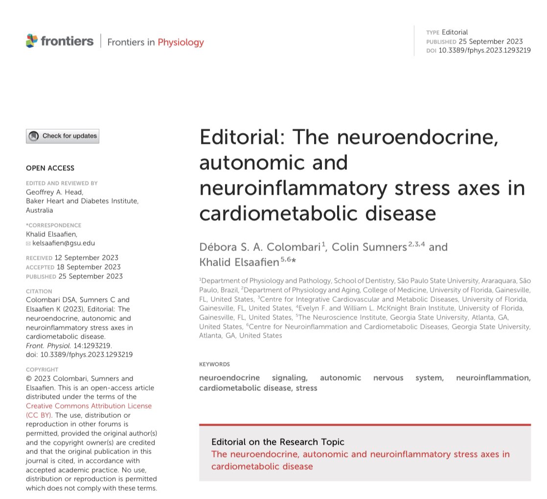 Khalid Elsaafien 🧠🫀 (@kelsaafien) on Twitter photo Excited that our Research Topic has been completed and is now published in <a href="/FrontPhysiol/">Frontiers - Physiology</a>!
This editorial highlights the manuscripts that were submitted to the Research Topic.
Follow the link to learn more about our Research Topic:
frontiersin.org/research-topic… Excited that our Research Topic has been completed and is now published in <a href="/FrontPhysiol/">Frontiers - Physiology</a>!
This editorial highlights the manuscripts that were submitted to the Research Topic.
Follow the link to learn more about our Research Topic:
frontiersin.org/research-topic…