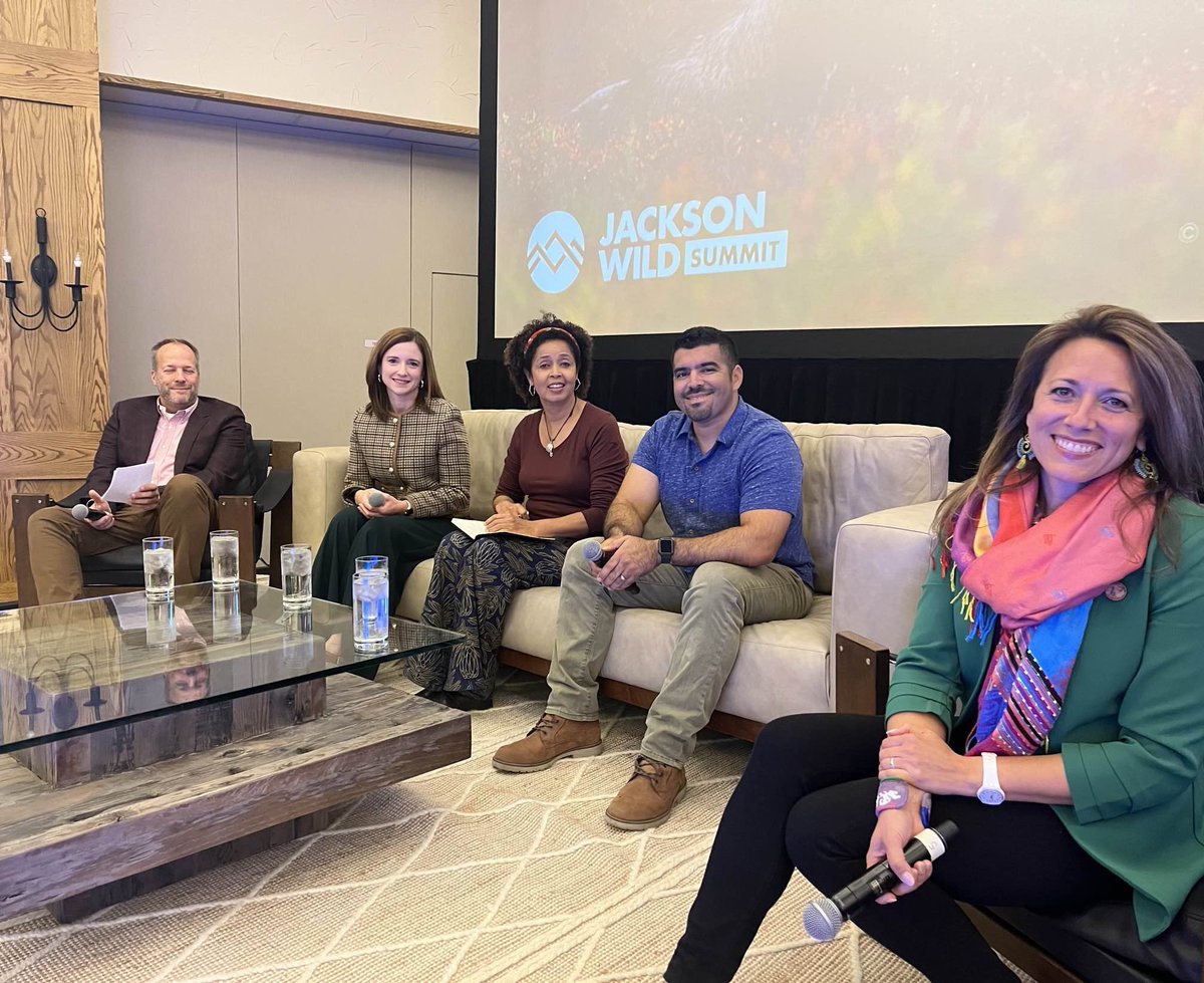 Honored to have our Executive Director Anna Rathmann included with Paula Kahumbu @wildlifedirect, Miguel Ordeñana @NHMLA, Daniella Kessler @ifawglobal as a panelist for a session moderated by Jeffrey Flocken @HSIGlobal about human-wildlife coexistence at 2023 @JacksonWild Summit!