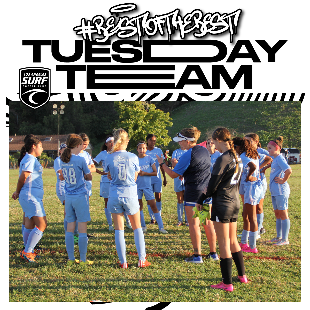 LASurfSoccer's tweet image. WHAT A WEEKEND OUR @lasurf.southwest HAD ‼️

So What Better Way to Celebrate Them than to Give Them Our #TUESDAYTEAM Shoutout 🌊🏄‍♀️

Shoutout to One of Our Favorite Squads - Now &amp;amp; Forever! 💫
#WEARELASURF ☄️🏃‍♀️ #BESTOFTHEBEST