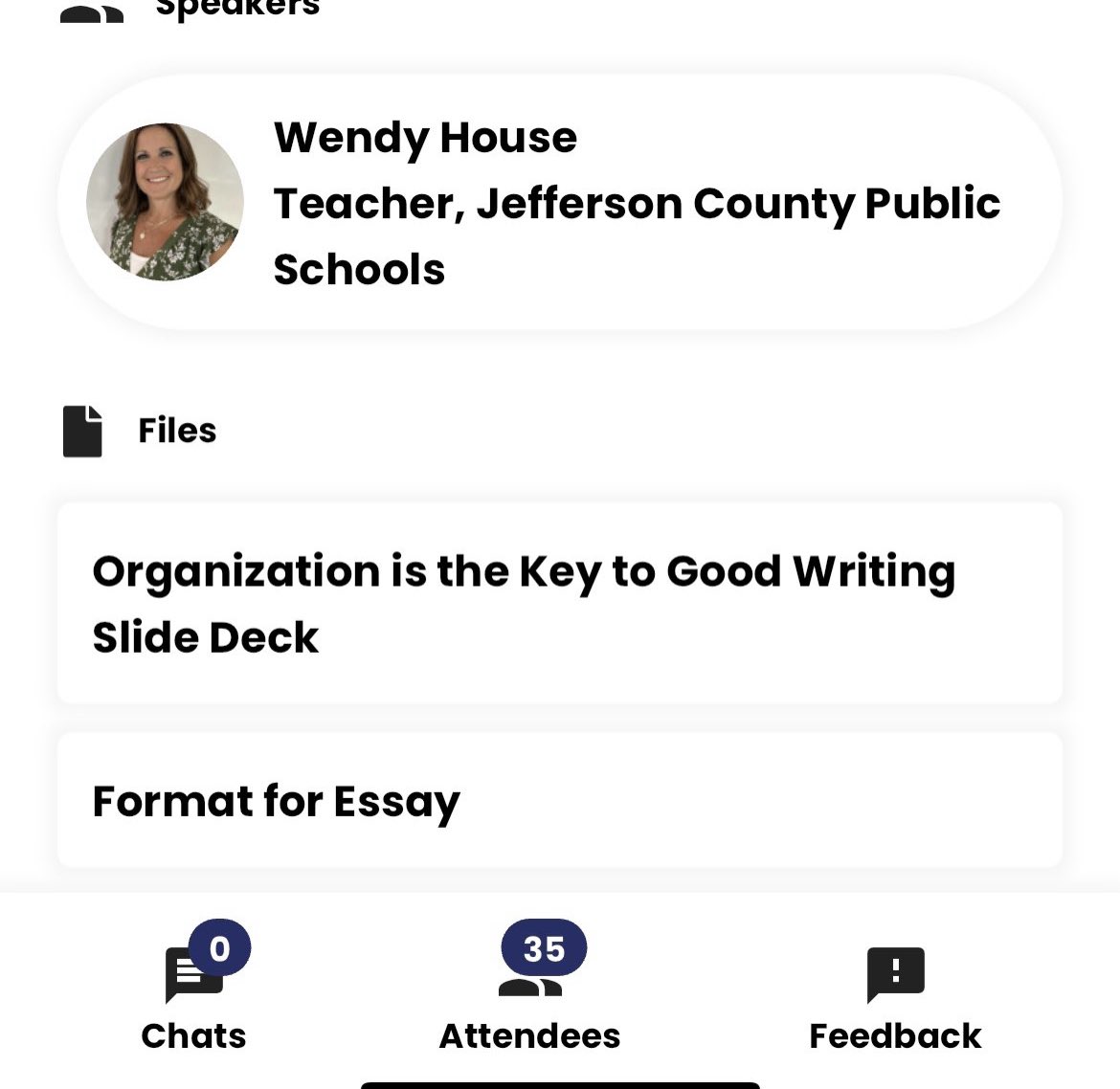 I was honored to present my writing plan to leaders across the state today at the KDE Continuous Improvement Summit.  <a href="/FarmerDragons/">Farmer Elementary</a> received a #KYCIS2023 Best Practice Award for our work in teaching writing! 🧡 💚 💜