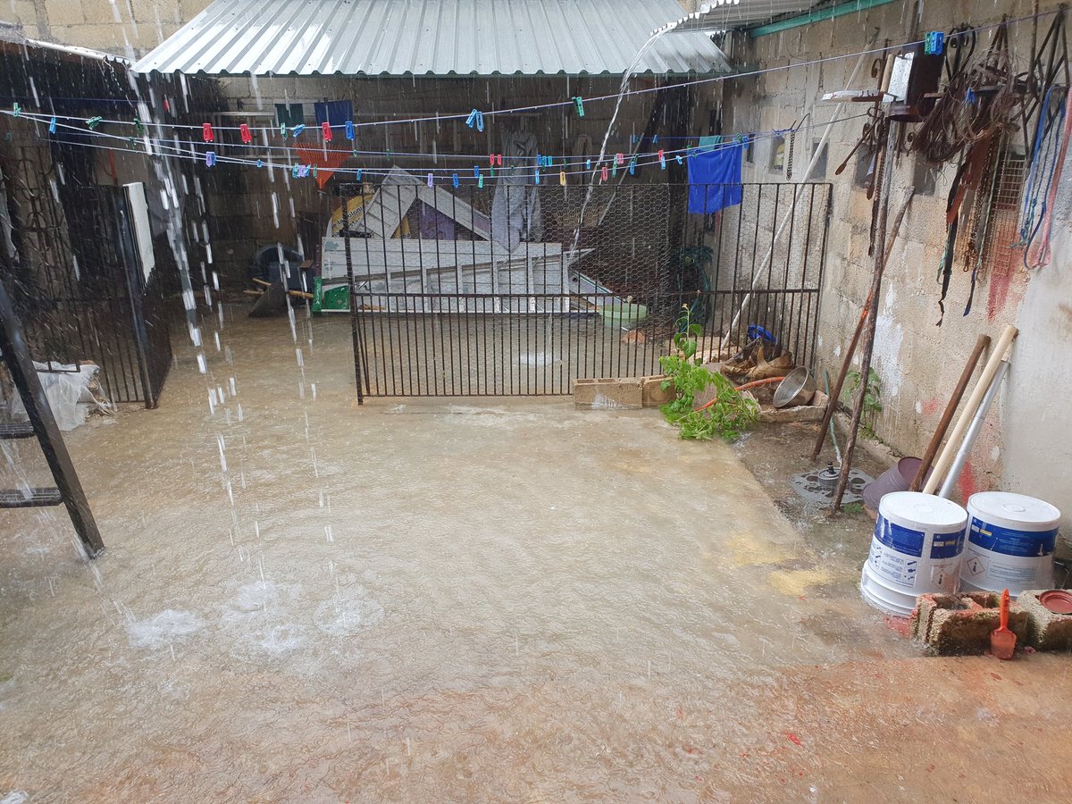 Una lluvia que no para