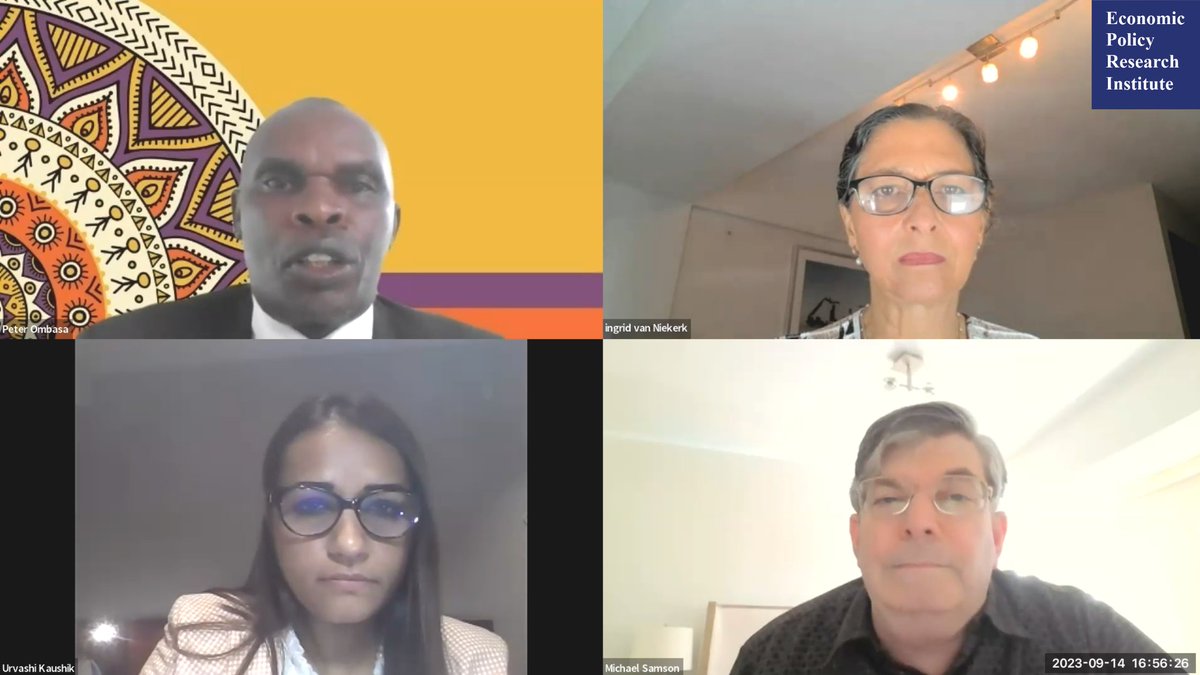 EPRI_SA's tweet image. 📺 On Sep 14, EPRI held a global webinar that explored the transformative potential of #datadrivenapproaches in achieving inclusive social protection. The webinar included the cases of #India 🇮🇳 and  #Kenya 🇰🇪.

🔗 Watch the recording here: ow.ly/Bo5h50PPejE