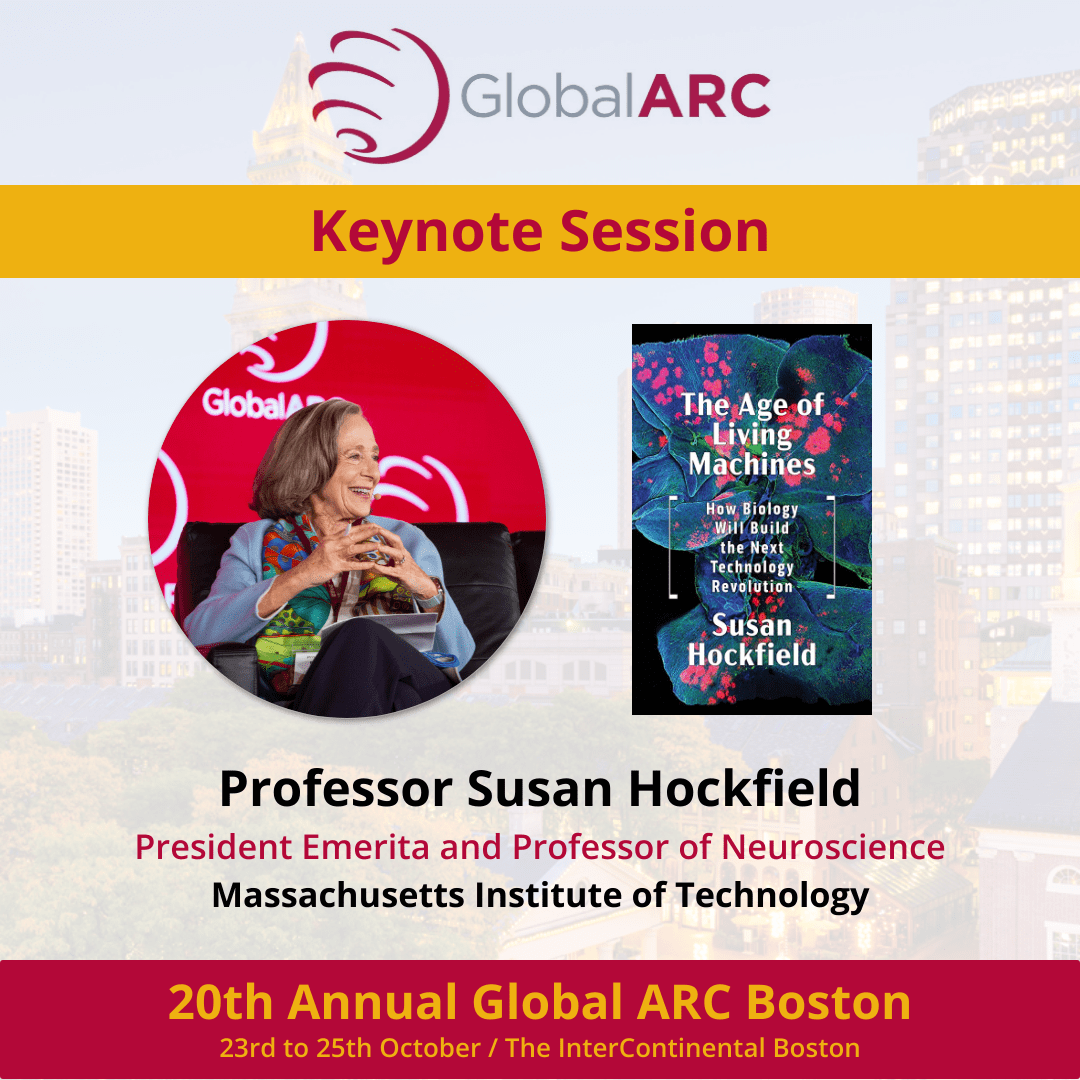 the_global_arc's tweet photo. Prof Susan Hockfield will be joined by Nobel Laureate Prof Frank Wilczek in a keynote dialogue to discuss the most exciting advances in scientific research. #GlobalARC #GARCBoston https://t.co/81V2u7QRSS