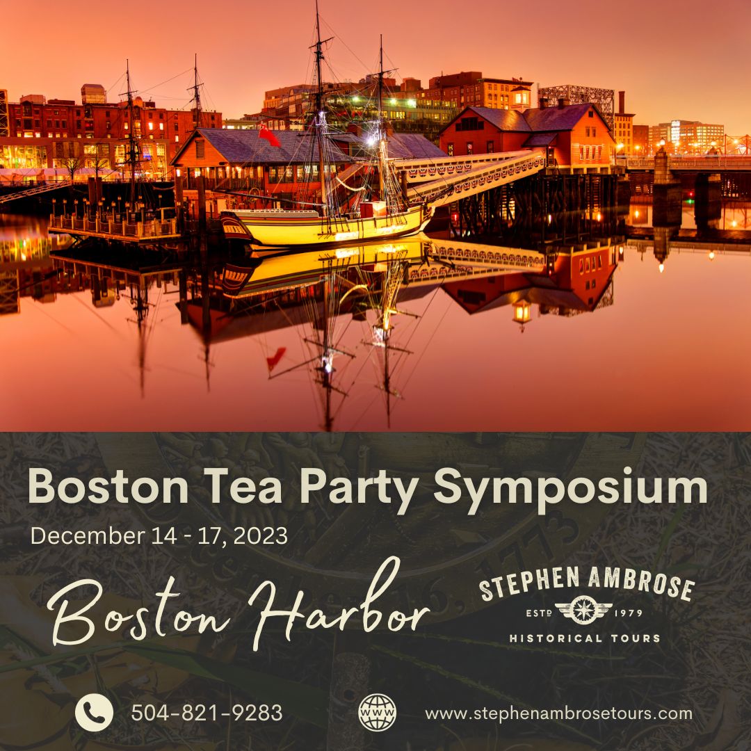 Calling all history enthusiasts! The Boston Tea Party Symposium is your ticket to a weekend of enlightenment and discovery. Don't miss out – get your tickets now! 🎟️📖 #RevolutionaryExperience #SAHT #1HistoryTourCompany ow.ly/wSce50PPQW0