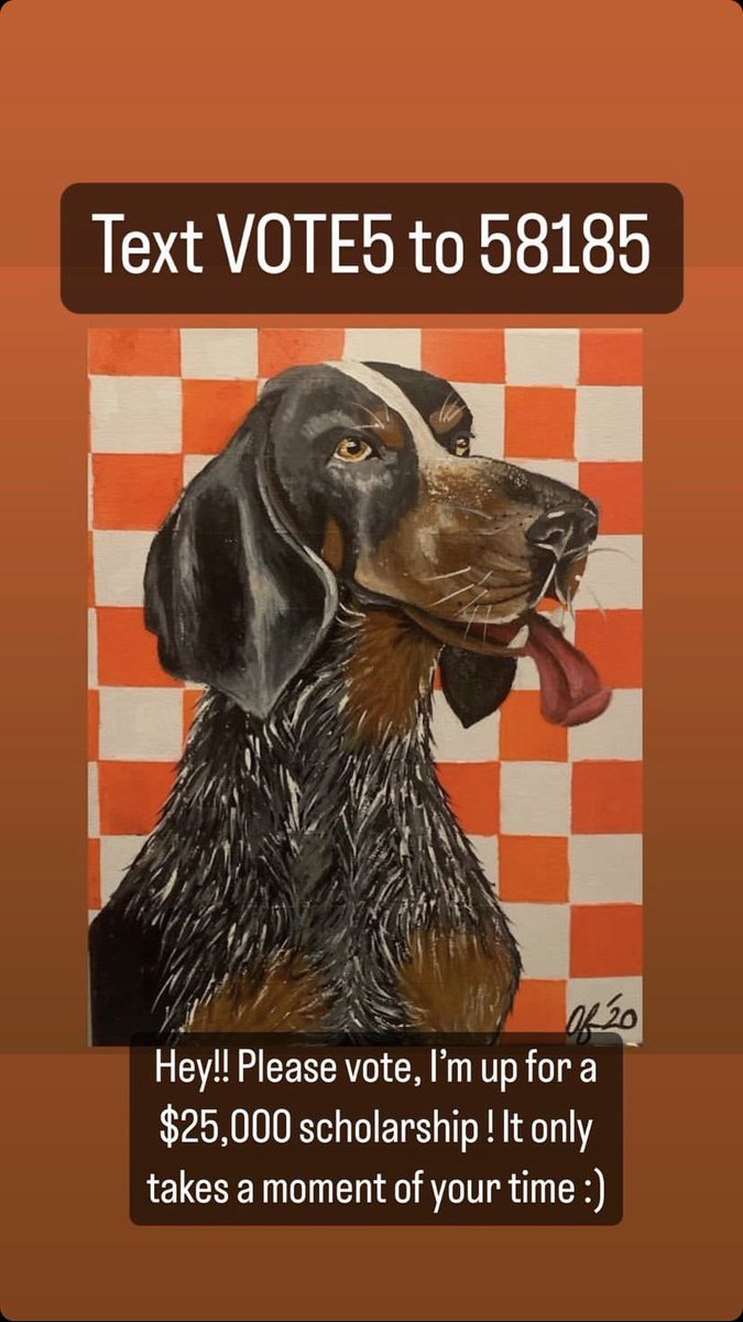 CFlat (@cflat2931) on Twitter photo UTK sophomore <a href="/AveryFlatford/">Avery Flatford</a> and creator of this Smokey painting, is 1 of 40 undergraduates up for the Abbvie CF Scholarship. Take a few seconds to cast a vote for a Vol! <a href="/DondePlowman/">Donde Plowman</a> <a href="/Vol_Football/">Tennessee Football</a> <a href="/coachjoshheupel/">Josh Heupel</a> <a href="/Vol_Sports/">Tennessee Athletics</a> <a href="/AD_DannyWhite/">Danny White</a> UTK sophomore <a href="/AveryFlatford/">Avery Flatford</a> and creator of this Smokey painting, is 1 of 40 undergraduates up for the Abbvie CF Scholarship. Take a few seconds to cast a vote for a Vol! <a href="/DondePlowman/">Donde Plowman</a> <a href="/Vol_Football/">Tennessee Football</a> <a href="/coachjoshheupel/">Josh Heupel</a> <a href="/Vol_Sports/">Tennessee Athletics</a> <a href="/AD_DannyWhite/">Danny White</a>