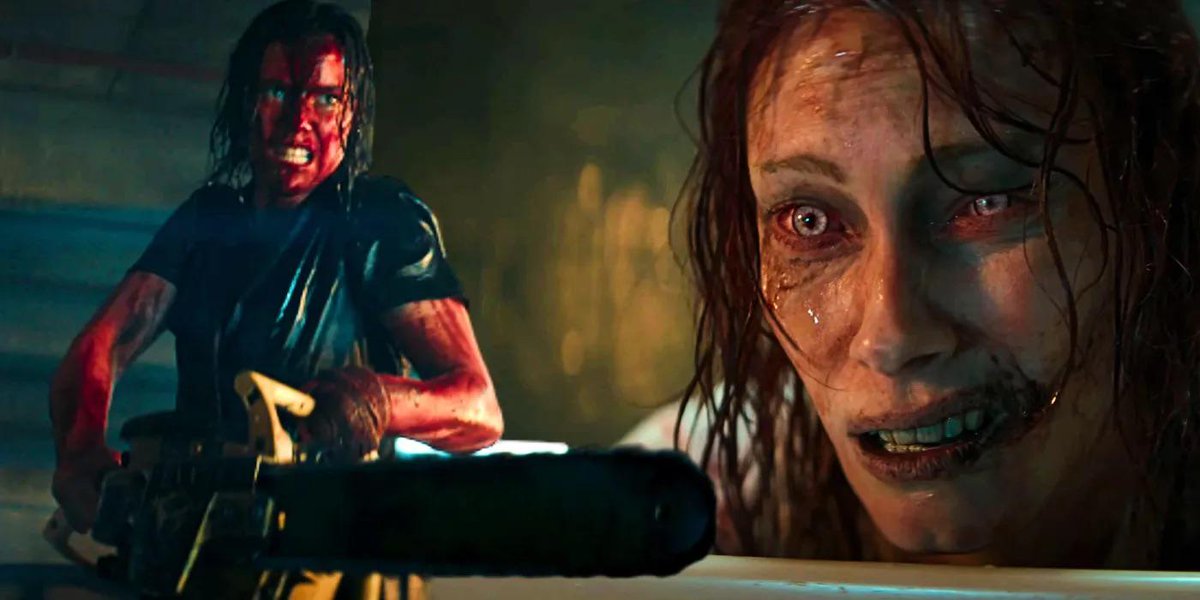TwilightZoneDB's tweet photo. Evil Dead Rise.
#HorrorCommunity https://t.co/EBjgnSbaYF