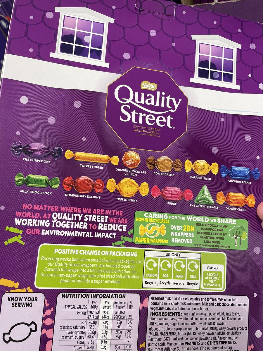 All_Things_New_'s tweet photo. Quality Street Advent Calendar! 🎄 Including Coffee Cremes 👀☕️ At Waitrose @QualityStreetUK #qualitystreet #chocolate #coffee #coffeecreme #adventcalendar #christmas #festive #christmascountdown #wellthisisnew https://t.co/ettxrPCaQB