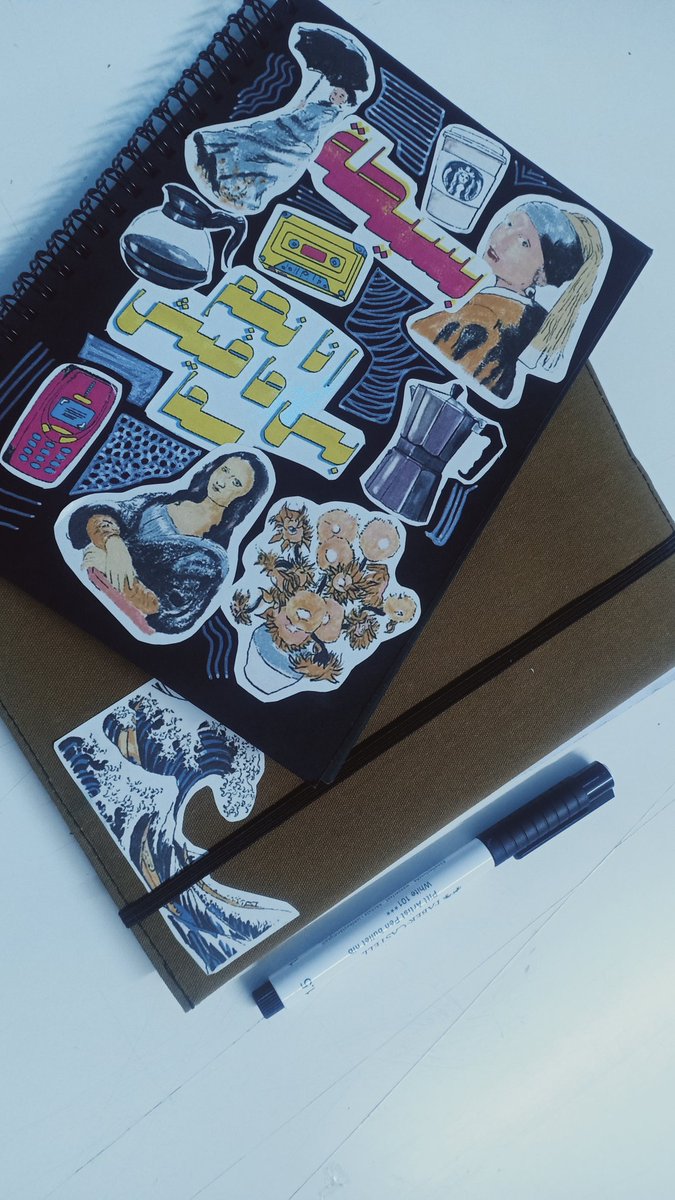 Du7a_David's tweet photo. Testing my own products 😛👍🏻👍🏻 #originaldesign #Stickers https://t.co/8N5FanRgMd