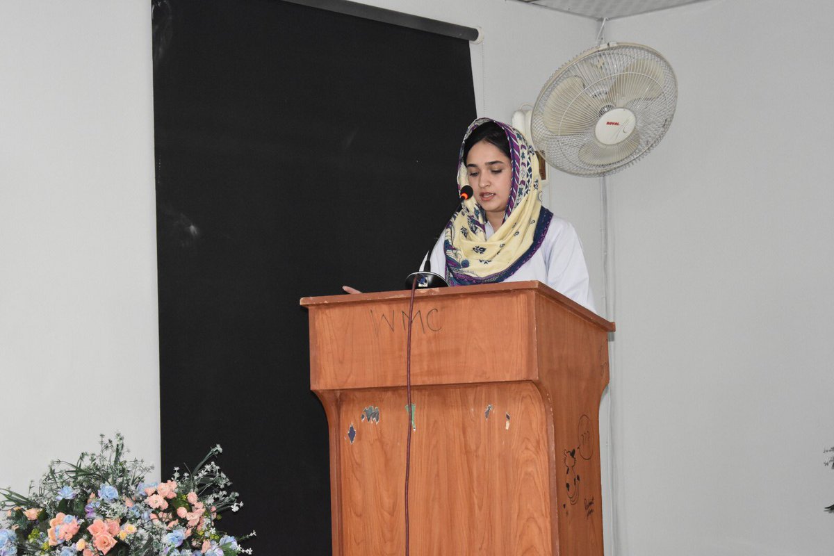 RMH_Officials's tweet photo. Rehmat Memorial PG Dental Hospital hosted a literary extravaganza on Sep 16, 2023, led by Women Dental College Abbottabad Literary Society. Prof. Dr. Shahid Khan chaired this enriching event, featuring Qirat, Naat, debates, drama, &amp; awards. It concluded with his words of wisdom. https://t.co/yRvIVVI7dk