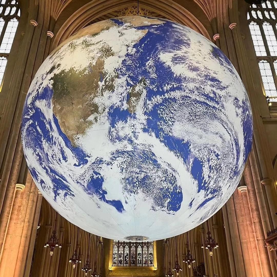 Come and join us at Extraordinary Earth Day Bath Abbey this Saturday bathabbey.org/whats-on/extra… discover how local groups are helping care for our earth with family activities, talks, exhibitions and more under Luke Jerram’s stunning ‘Gaia’