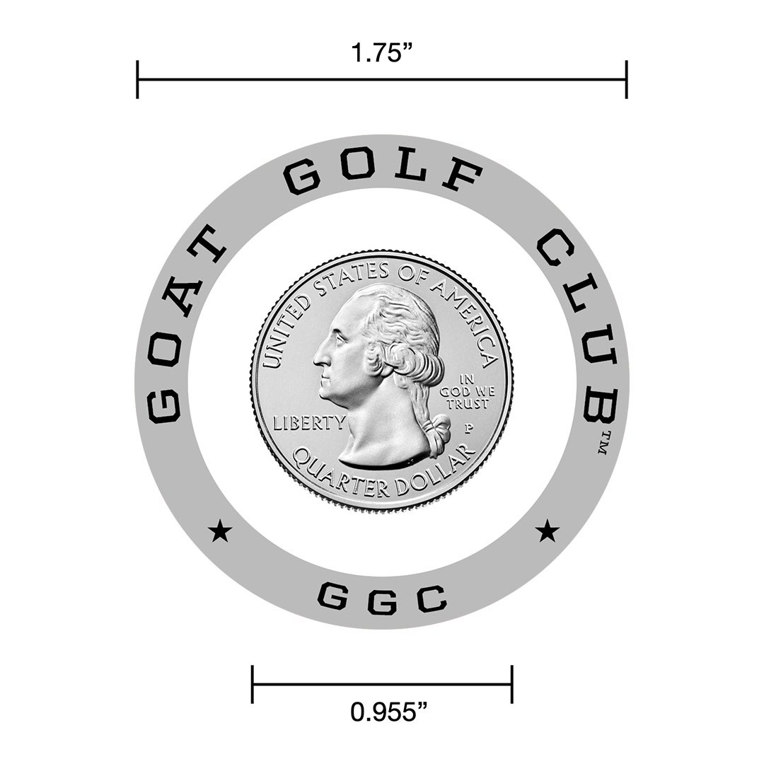 JUST LAUNCHED: New Collectible Golf Marker Coins for the sneakerhead who golfs. Buy here -> goatgolfclub.com/products/goat-…
