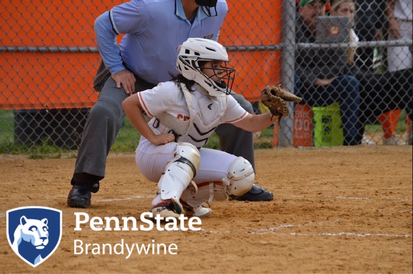 Congratulations to senior captain Quinn Rosario for her committment to continue her education and softball career at Penn State Brandywine