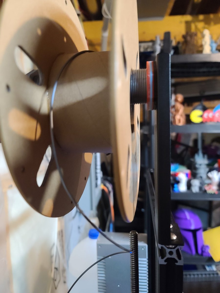RV_There_Yet_'s tweet photo. Keeping track of how much is left on a spool pays off ... 4.5 hour print. https://t.co/iOs9PAokaQ