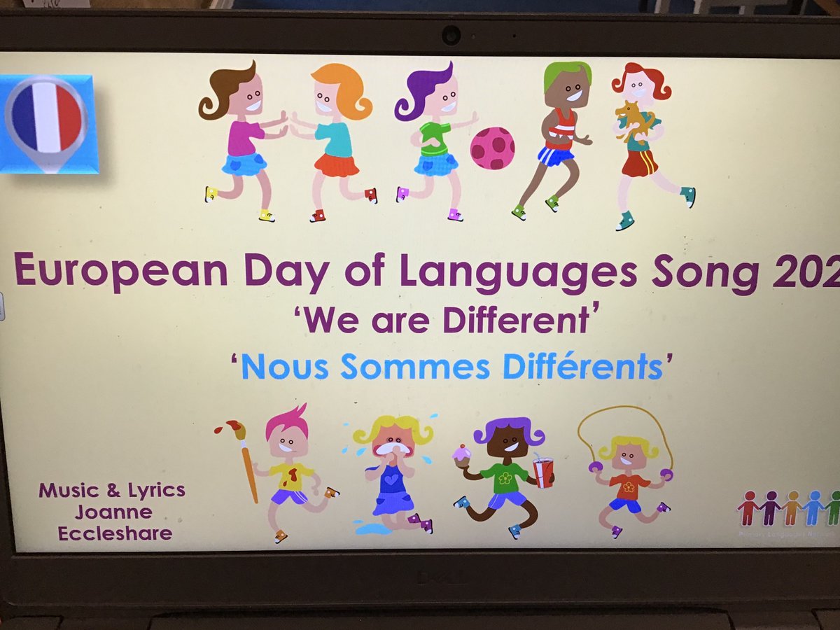 BroomfieldsJnr's tweet photo. To celebrate the European Day of Languages 6PV learned the song ‘We are all Different’ in three languages; French, Spanish and German. #BroomfieldsMFL @network_primary #EuropeanDayofLanguages https://t.co/3lFKrzr3Zm
