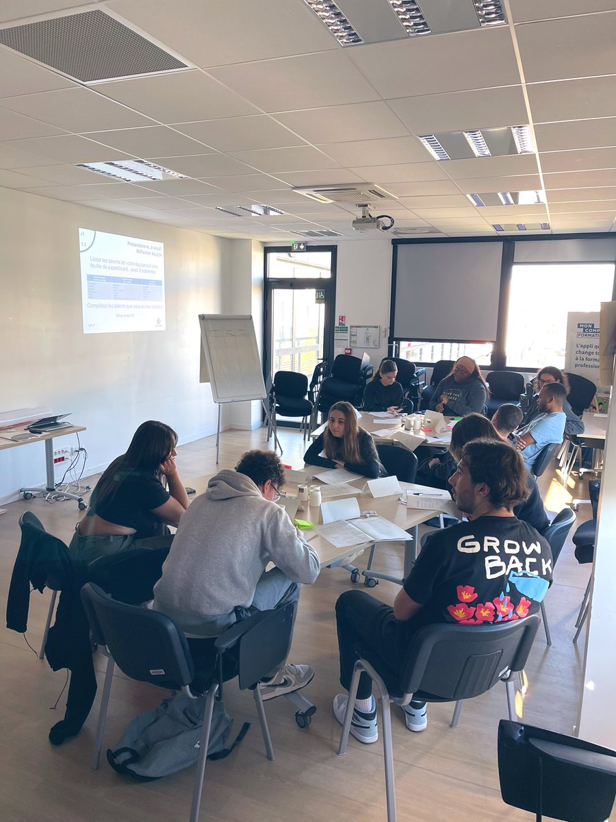 Aujourd’hui en agence début de la prestation Atouts Jeunes animée par nos conseillers CEJ 🧑🏽‍🎓👨🏻‍🎓

11 jeunes présents pour travailler sur leurs projets professionnels ⏳

Rendez vous la semaine prochaine au Forum Place de l’Emploi et de la Formation pour concrétiser ce travail 🤝