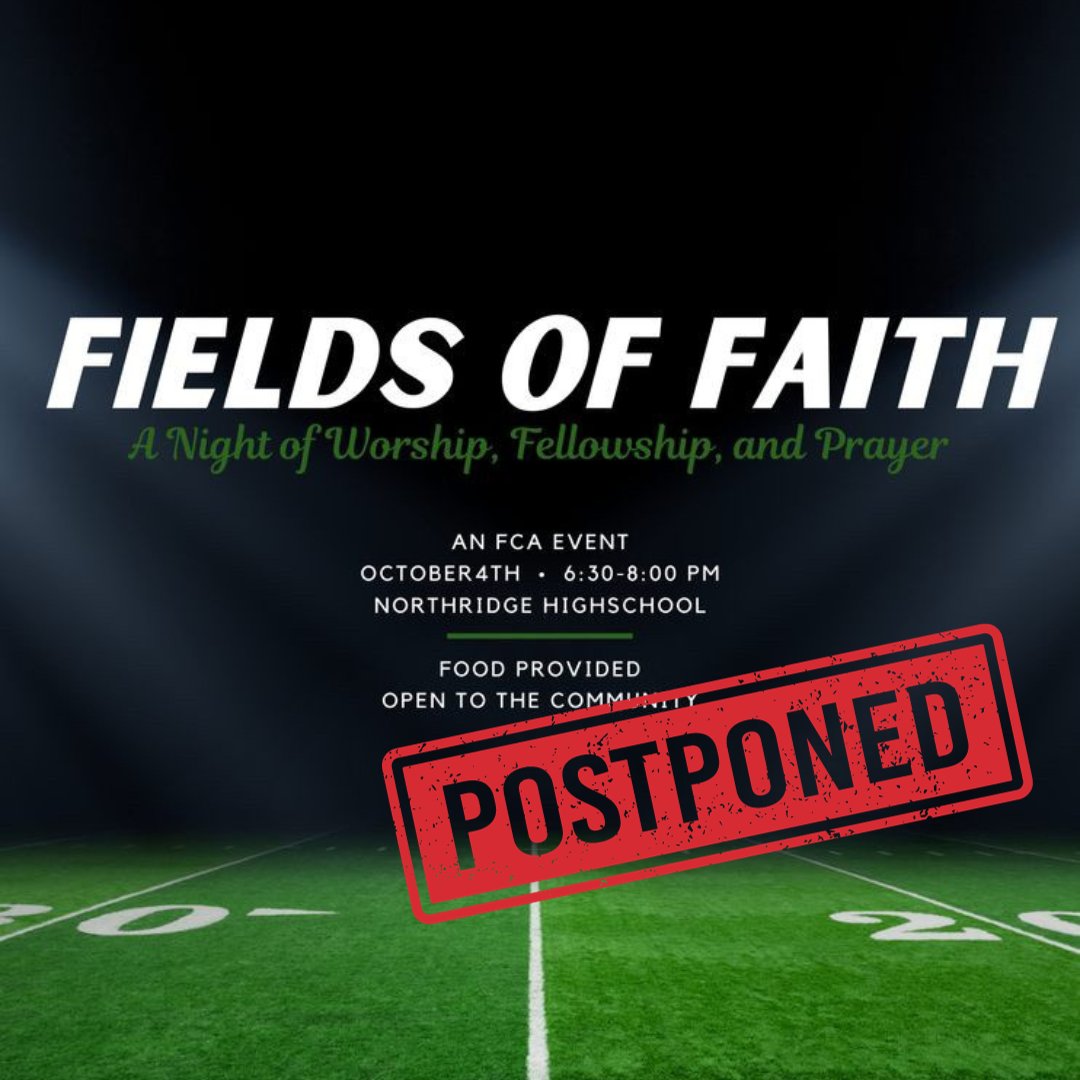 West Alabama FCA Fields of Faith 2023 is POSTPONED until March 6!

More details to come.

#FCAGreater