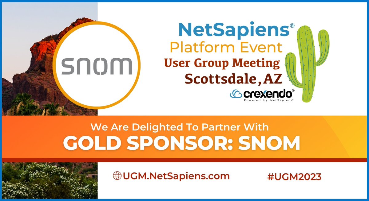 netsapiens's tweet image. We’re looking forward to having @snom as a Gold Sponsor at #UGM2023! Learn more about their professional and enterprise #VoIP telephones today. bit.ly/3ZTl651 
 
#SNOM #UCaaS #CCaaS #PoweredByNetSapiens