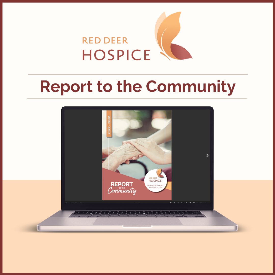 Our Report to the Community 2022-2023 is now available from Red Deer Hospice.

Click the link below to view:
indd.adobe.com/view/0b1aec01-…

#RedDeer #Hospice #Community #Report