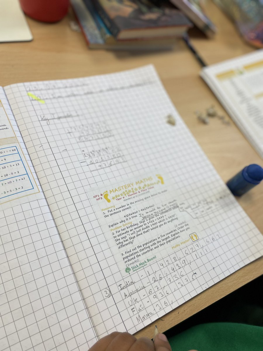 Gade_WPA's tweet image. Year 6 are pushing themselves in Maths with high expectations for their mastery questions and explanations of their maths knowledge! Great work!! #WatersideMaths #MasteryMaths