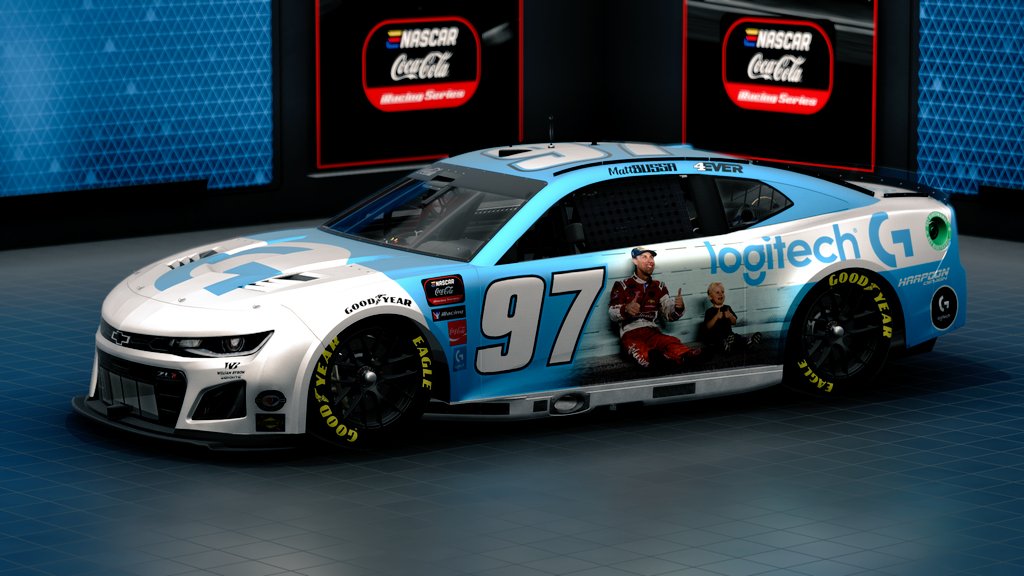 MattBussa's tweet image. Honoring @KevinHarvick in a special way tonight. This scheme was designed with the help of @KeelanHarvick , who wanted to include his favorite photo of him &amp;amp; his dad on the car. Thanks to Kevin for over 23 years of memories and a lasting impact on the sport. #4EVER…