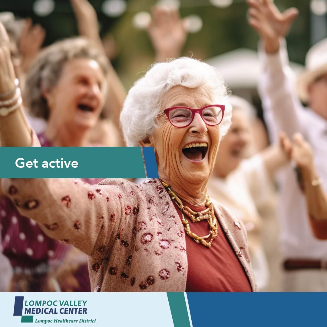 LompocVMC's tweet photo. As you age, being socially active can benefit your physical and psychological well-being and may help you reach your exercise goals.
#healthyagingmonth https://t.co/LW0H2pBEq8