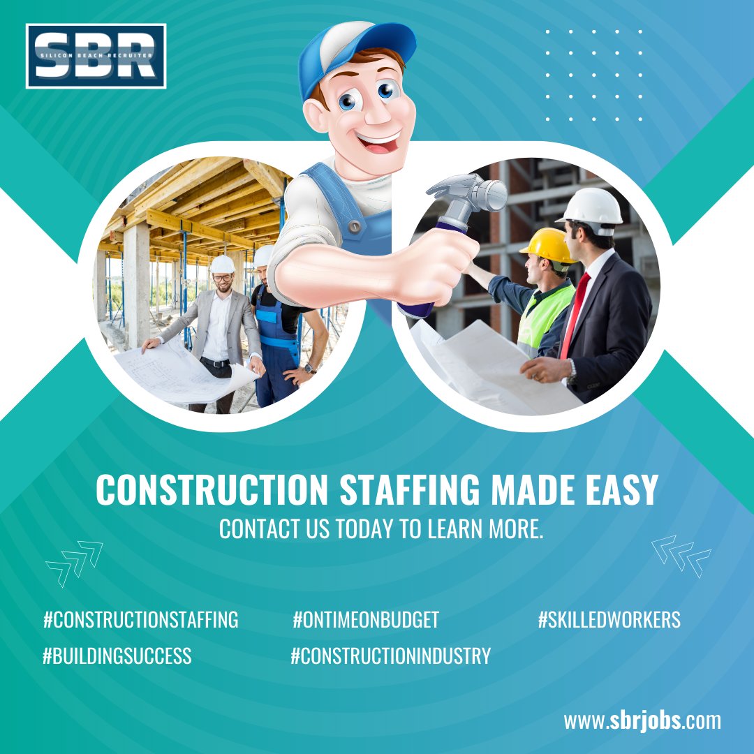 Construction Staffing Made Easy

Contact us today to learn more. 🔧✅ 

#ConstructionStaffing #BuildingSuccess #OnTimeOnBudget #ConstructionIndustry #SkilledWorkers