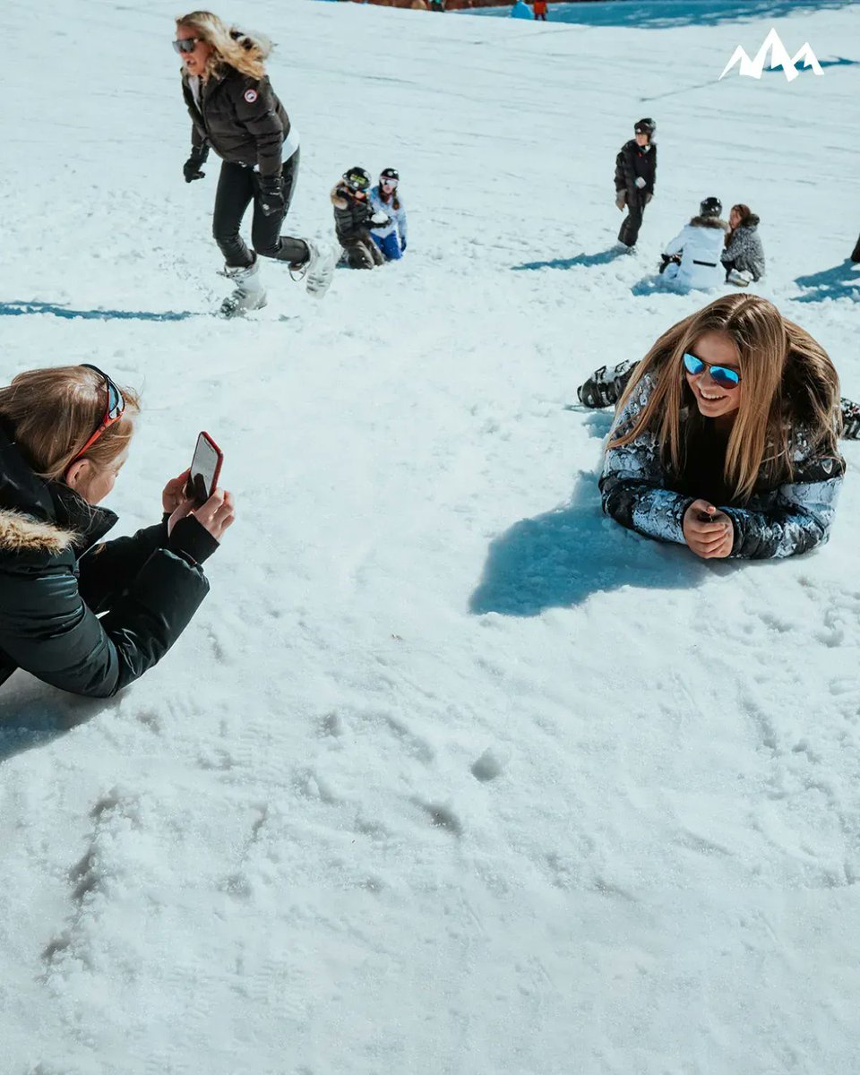 Got to get those angles 📸❄️
