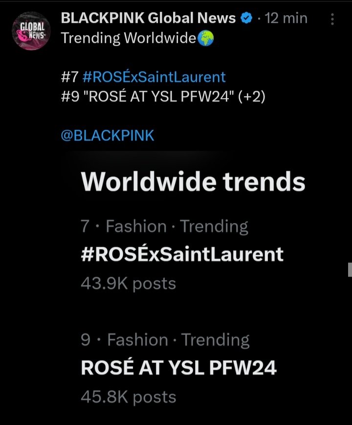 jenchaliso's tweet photo. @jennieaced We can do it
ROSÉ AT YSL PFW24
#ROSÉxSaintLaurent https://t.co/1gsVDXtnnm