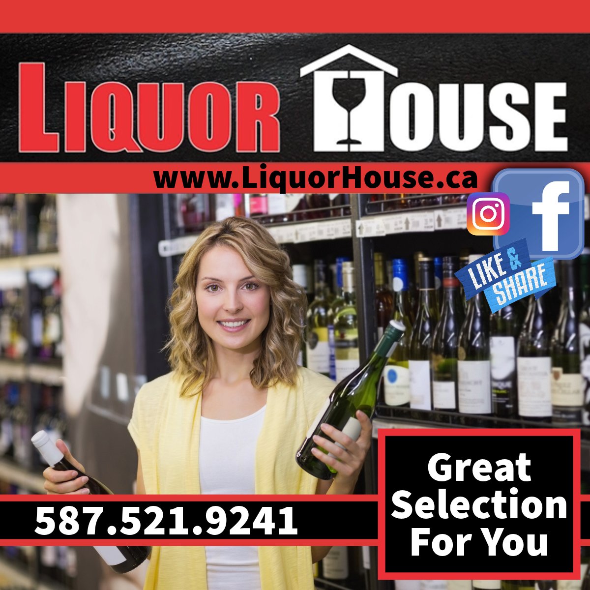 Liquor House Downtown Edmonton is where it's at to get your drinks.
@liquorhousedowntown
.
#liquorhouse #liquorhousedowntown #ibdmedia #yeg #edmonton #yegliquorstore #yeg #edmontonliquor #liquorstore #yegliquor #yeglife #yegliving #yegdowntown #yegbeer #yegwine #wine #beer