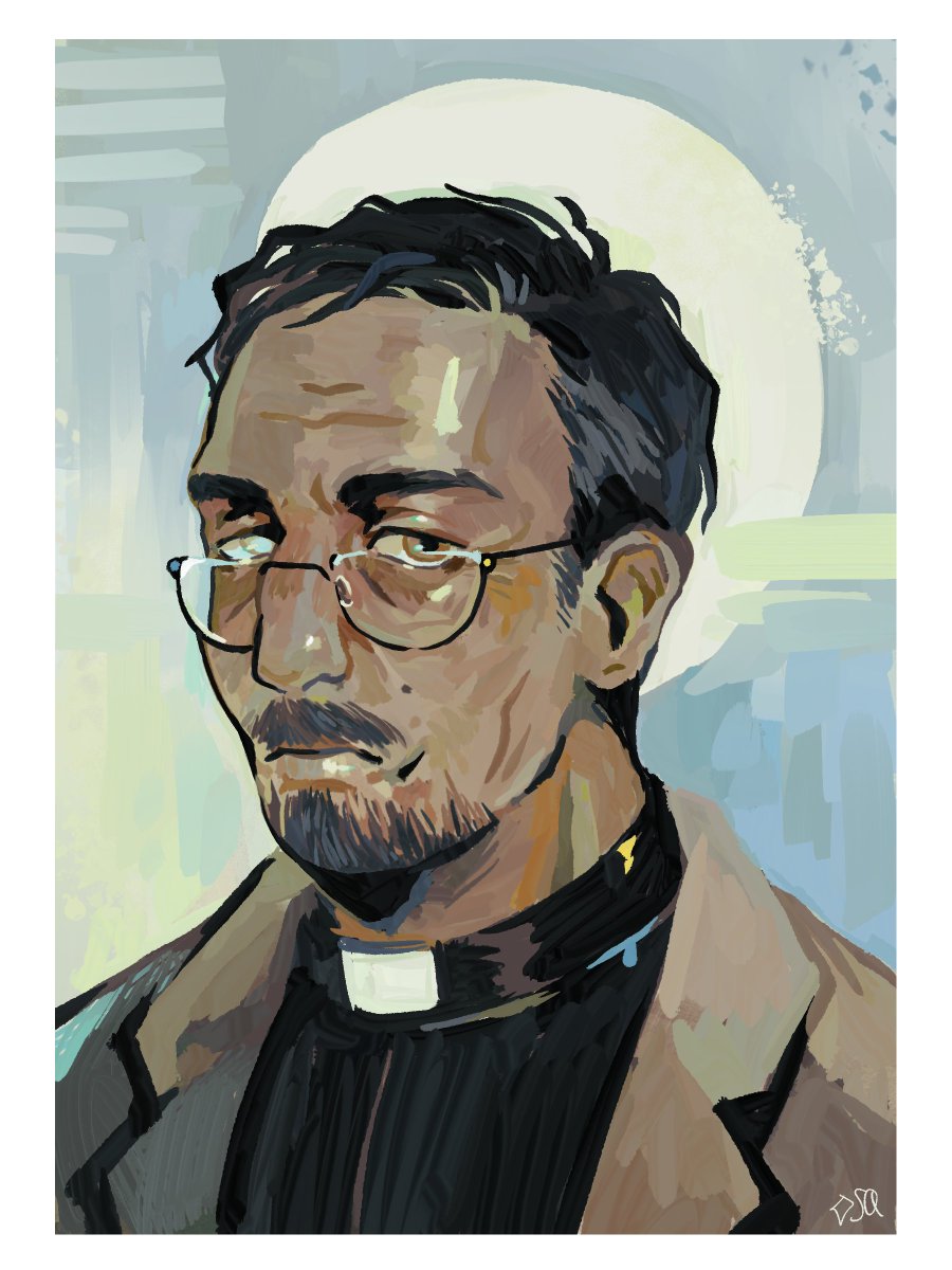 #discoelysium oc. the reverend kazimir el-khoury.