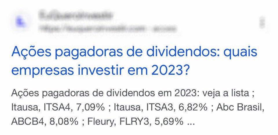 CarolStange's tweet photo. Fuja dos rankings. Dividendos podem ser resultado de ações pontuais e não duradouras ou saudáveis. https://t.co/2jZrGlC5xf