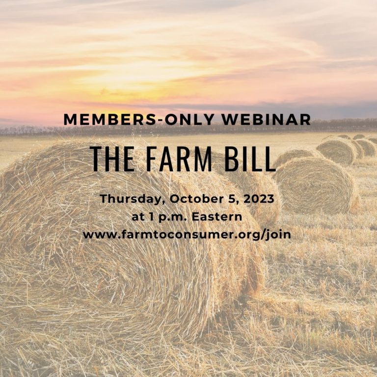 Members-Only Webinar Sign up today! shorturl.at/giosT #foodfreedom #farmbill #farmbill2023 #smallfarm #grassfed #custommeats