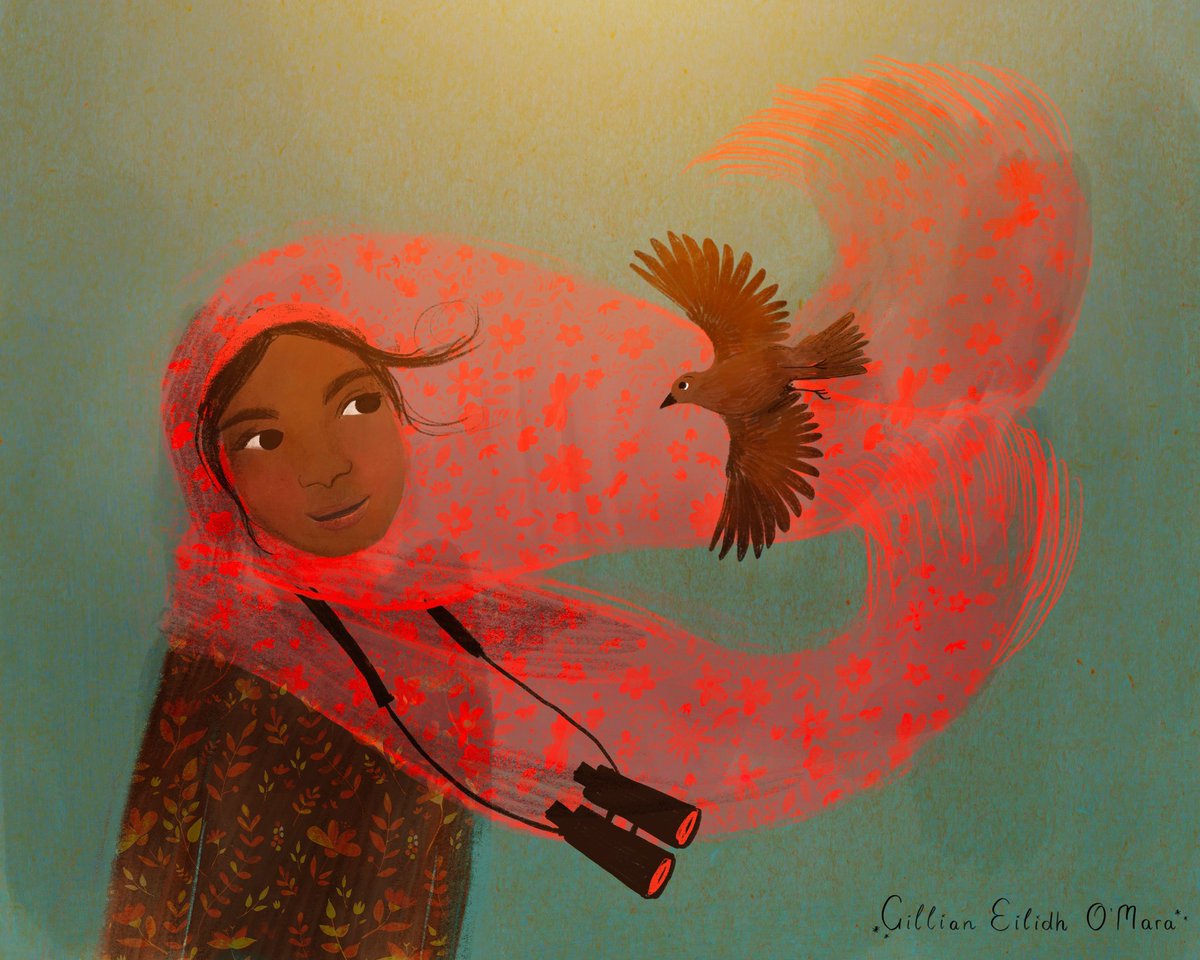 The Bird watcher 🕊️✨

#kidlit #kidlitart