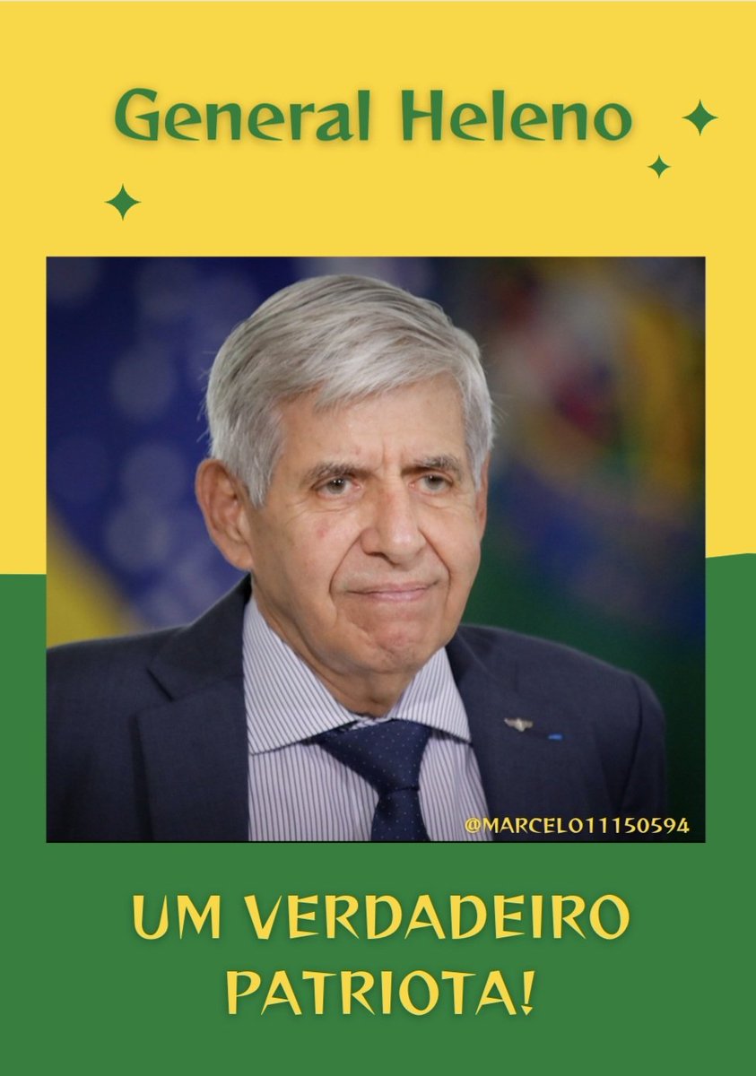 General Heleno. Fica aqui uma pequena homenagem. 👊🏻🇧🇷