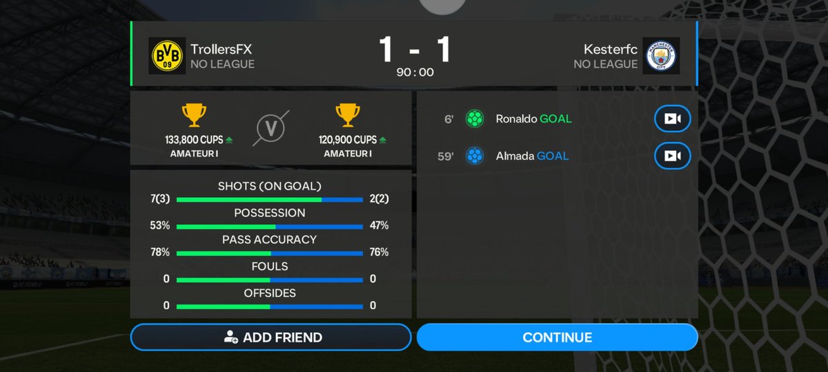 Thompho06's tweet photo. @eafcmobile_news @EAFCUniverse24 @EASFCMOBILE @fcmobileenews @FirstHalfYT @minusfcmobile I know the game got great features and advanced upgrades... but the way defensive players are so trashed... do something... https://t.co/MopD1IzONq