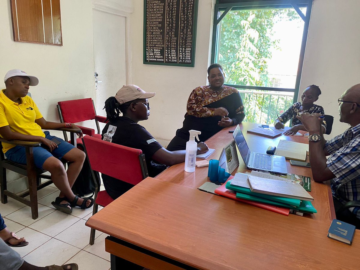 We had an engaging meeting with KFS Mombasa to discuss our projects in Mombasa and the way forward with them as partners in our vision to #ImprovedLivelihoods #PoweredByConservation for communities through #MangroveRestoration & #BeeKeeping. We committed to work closely with them