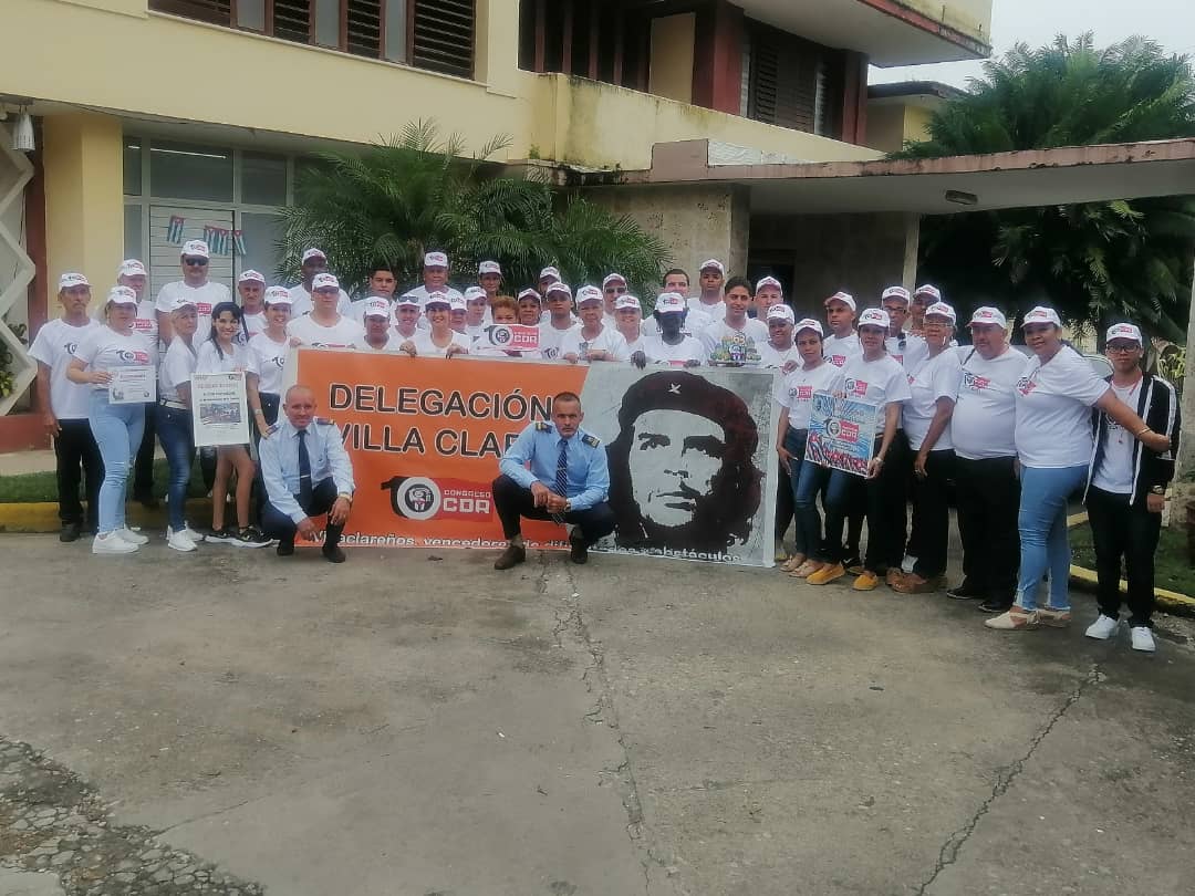 Avanza hacia #LaHabana la Delegación de #VillaClara al 10 Congreso de los CDR <a href="/cdr_cuba/">CDR de Cuba</a>. 
Defendemos nuestras ideas, prácticas, valores y principios. 
#JuntosPorVillaClara