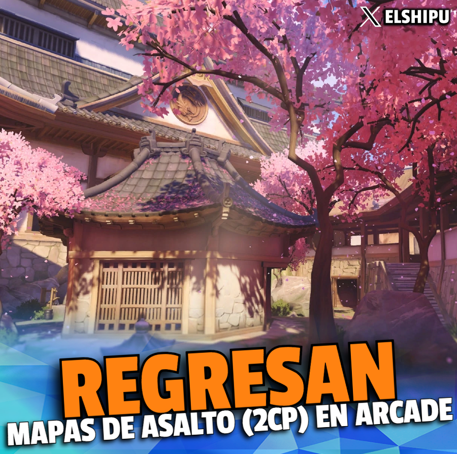 ElShipu's tweet photo. 🥹 Los mapas 2CP están de vuelta en esta segunda semana de aniversario en Overwatch2
🗼 Paris
🌸 Hanamura
🪔 Templo de Anubis
🤖 Industrias Volskaya
🌑 Colonia Lunar Horizonte
#NoticiasOverwatch2 #Overwatch2 #Overwatch #overwatchinvasion #Season6 #OW2Invasion #videojuegos https://t.co/X4r1BDdd8h